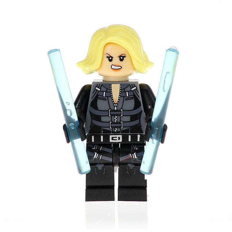 Black Widow Minifigure Custom Block Figure Minifig Lego Compatible Toy XH822