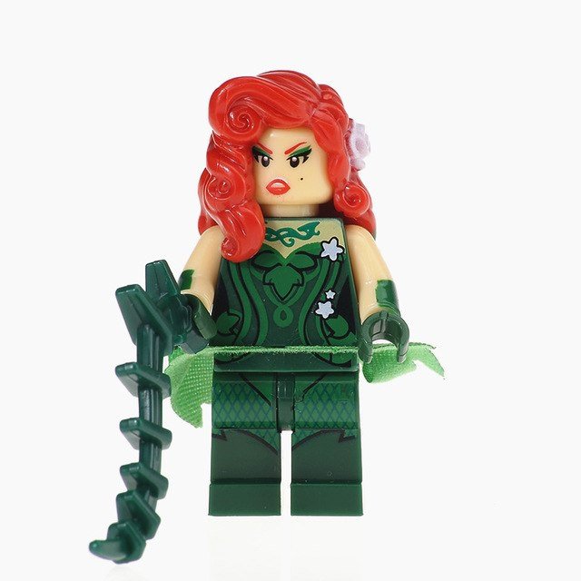 Poison Ivy Minifigure Custom Block Figure Minifig Lego Compatible Toy XH548