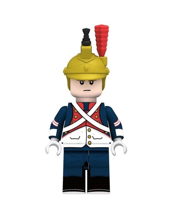 Napoleonic Wars Dutch Dragoon Custom Minifigure Block Figure Lego ...