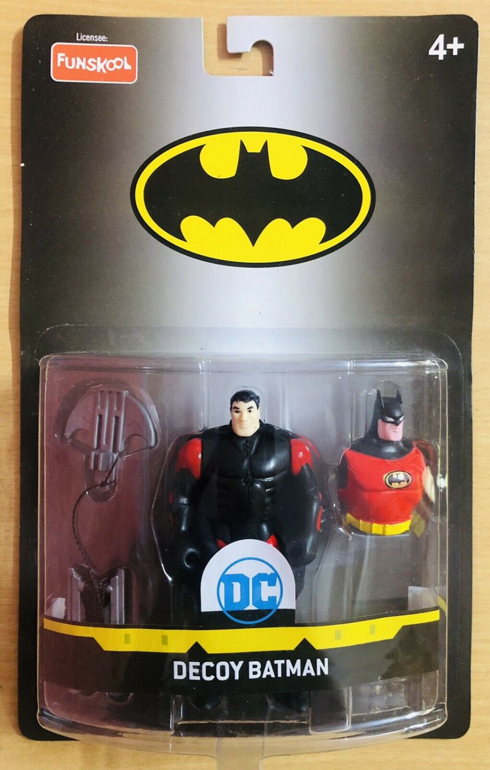 Funskool Batman Decoy Batman Action Figure, Collectible Toy Age 4