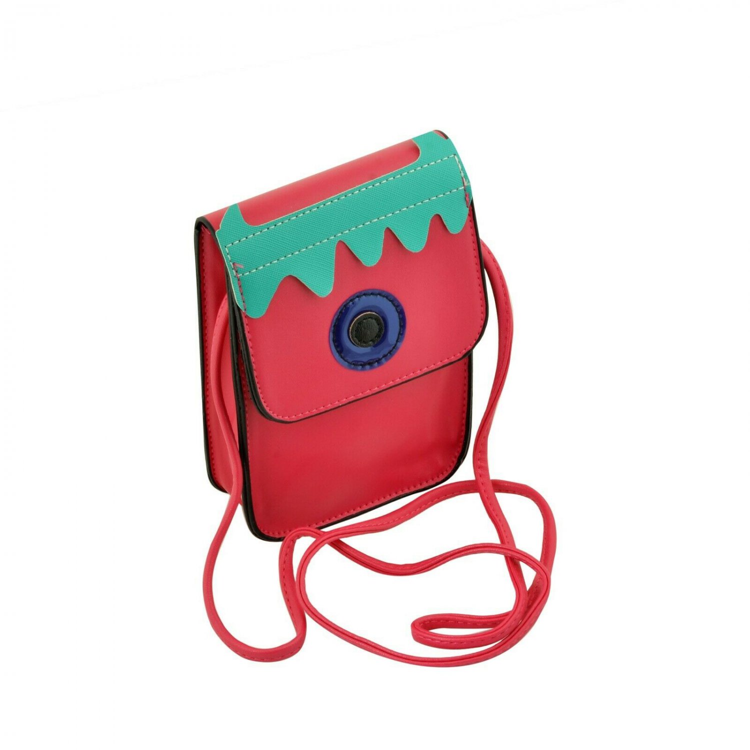 Devil Design Removable Shoulder Sling Bag (Red) For Women/Girls/Kids