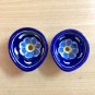 2 Pc Handmade Painted JAIPUR BLUE POTTERY Diya Dipak Deepak Diwali Laxmi Puja D1