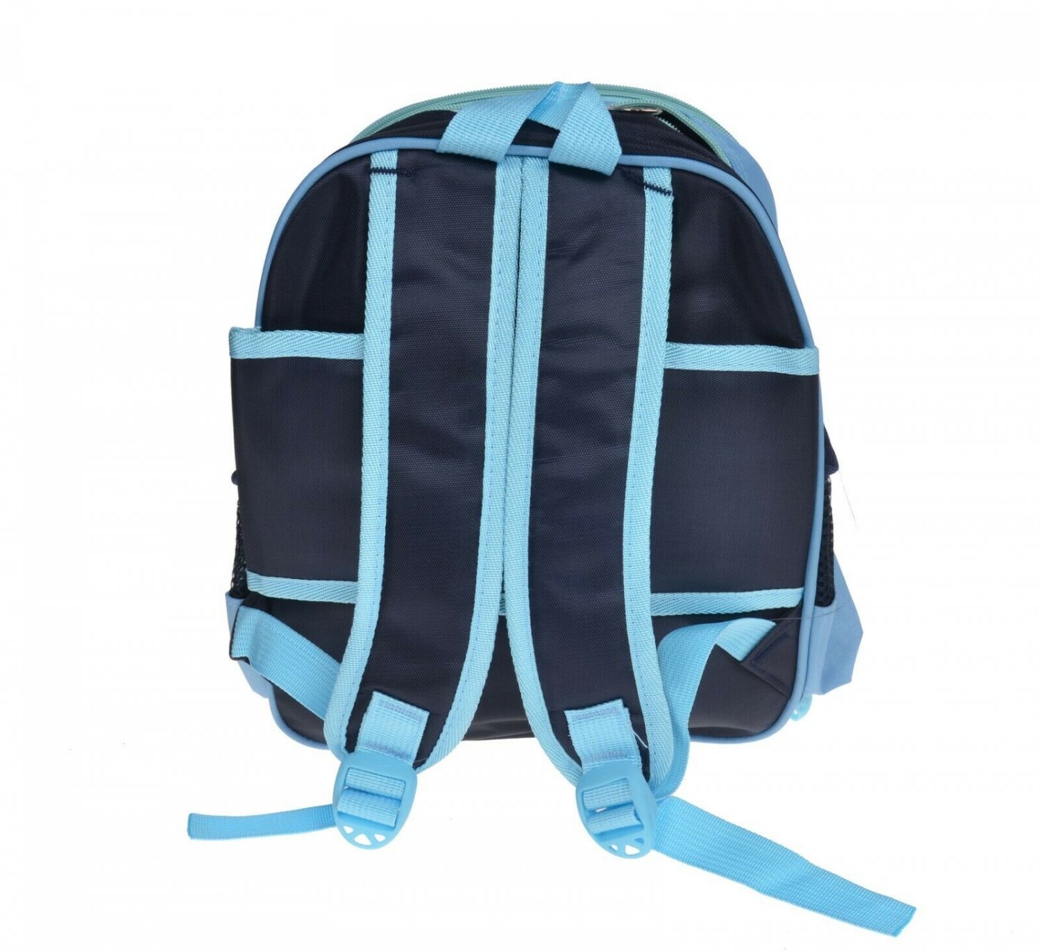 Robocar Poli Cartoon Character 3-D School Bag/Backpack (Light Blue/Navy ...