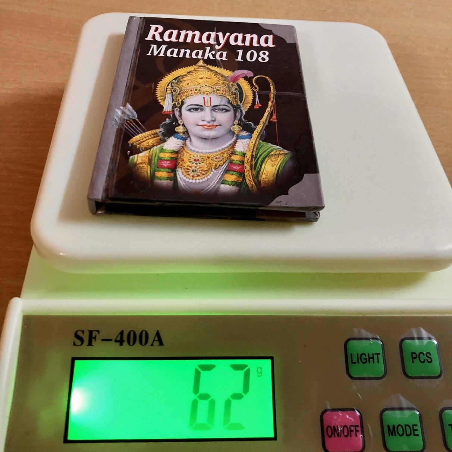 RAMAYANA MANKA 108 in English Hindu Religious Book, Colorful Hardbound