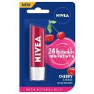 Nivea 24 hour Melt-in Moisture Caring Lip Balm, Cherry Shine 4.8 g