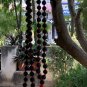 108+1 Lava Rock Healing Gem Stones Jaap Japa Mala, Chakra Balancing mala Red 8mm