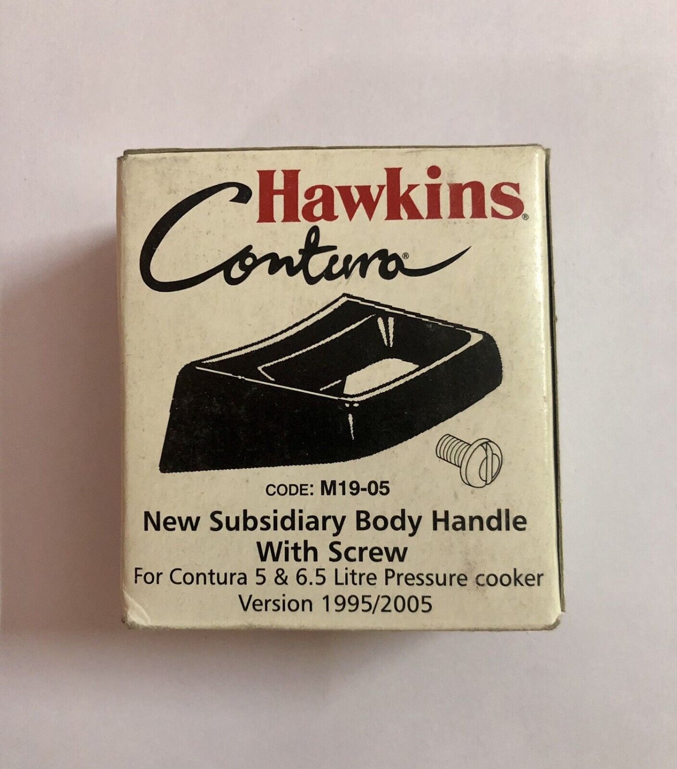 Hawkins CONTURA New Subsidiary Body Handle For 5 & 6.5 Lt Pressure Cooker M19-05