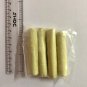 4 Pc Original 2.25" Long Gopi Chandan Sticks, Yellow, Pooja Tilak 55-65 grams