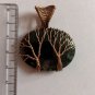 Tree Of Life Handmade Wire Wrap Pendant Copper Jewelry Healing Stone Moss Agate2