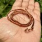 20 inch Pure Copper Wheat Chain Necklace, Healing Copper Jewelry, Spiritual