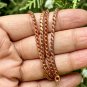 24 inch Pure Copper Solid Chain Necklace, Healing Copper Jewelry, Spiritual