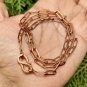 18 inch Pure Copper Cable Link Chain Necklace, Healing Copper Jewelry, Spiritual
