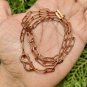 24 inch Pure Copper Cable Link Chain Necklace, Healing Copper Jewelry, Spiritual