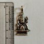 925 Sterling Silver Lord Shiva Shivas, Shiv jis Pendant, Oxidized 3.3gm