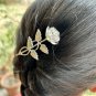 925 Silver 1 Pc Handmade Hair Pin, Hair Bun Stick Accessory 7 grams, 6 cm length