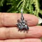 925 Sterling Silver Devi Durga Antique Handmade Pendant Jewelry 2.1 GM