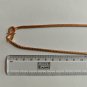 16 inch Pure Copper Hollow Foxtail Chain Necklace, Healing Copper Jewelry