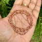 18 inch Pure Copper Hollow Infinity Chain Necklace, Healing Jewelry, Spiritual
