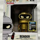 Funko Pop! Futurama Gold Bender #29 Summer Convention Anime Vinyl Figure Toy W Protector Box Gift