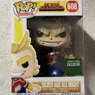 Funko Pop! My Hero Academia Silver Age All Might #608 Anime Vinyl Figure Toy W Protector Box Gift