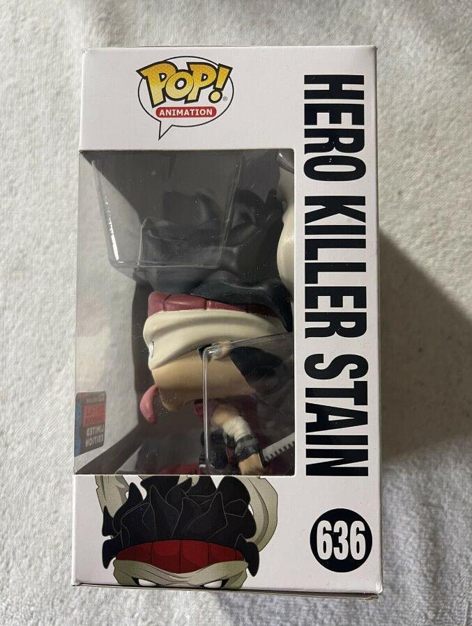 hero killer stain funko pop