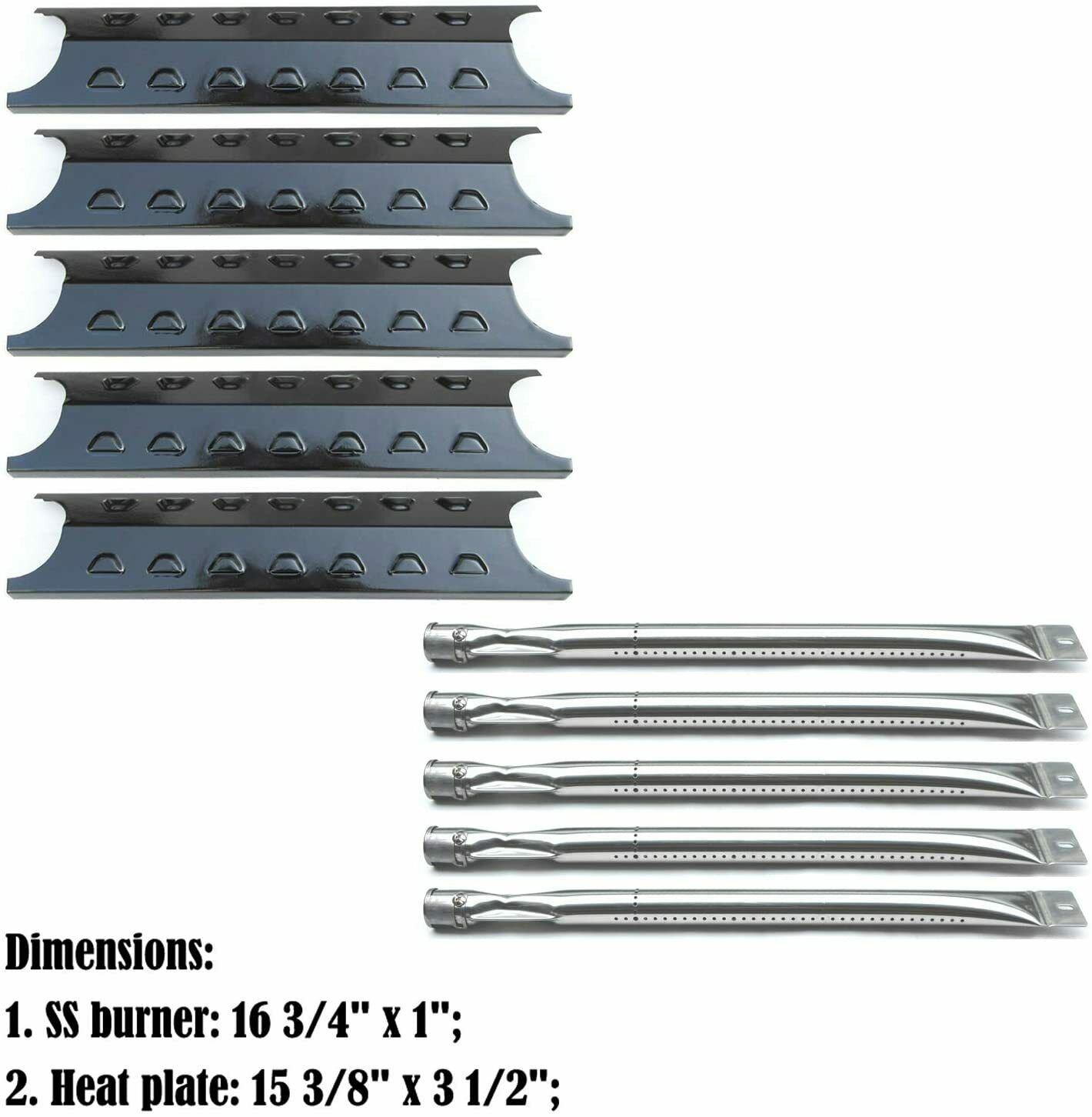 Direct Store Parts Kit DG193 Replacement for Master Forge 5 Burner Gas Grill