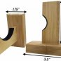 Cypress Sunrise Baseball Bat Display Case Wall Mount Horizontal Rack Brackets Ha