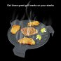 Cast Iron Plate Setter Big Green Egg Accessories Indirect Cooking Fits Large Big