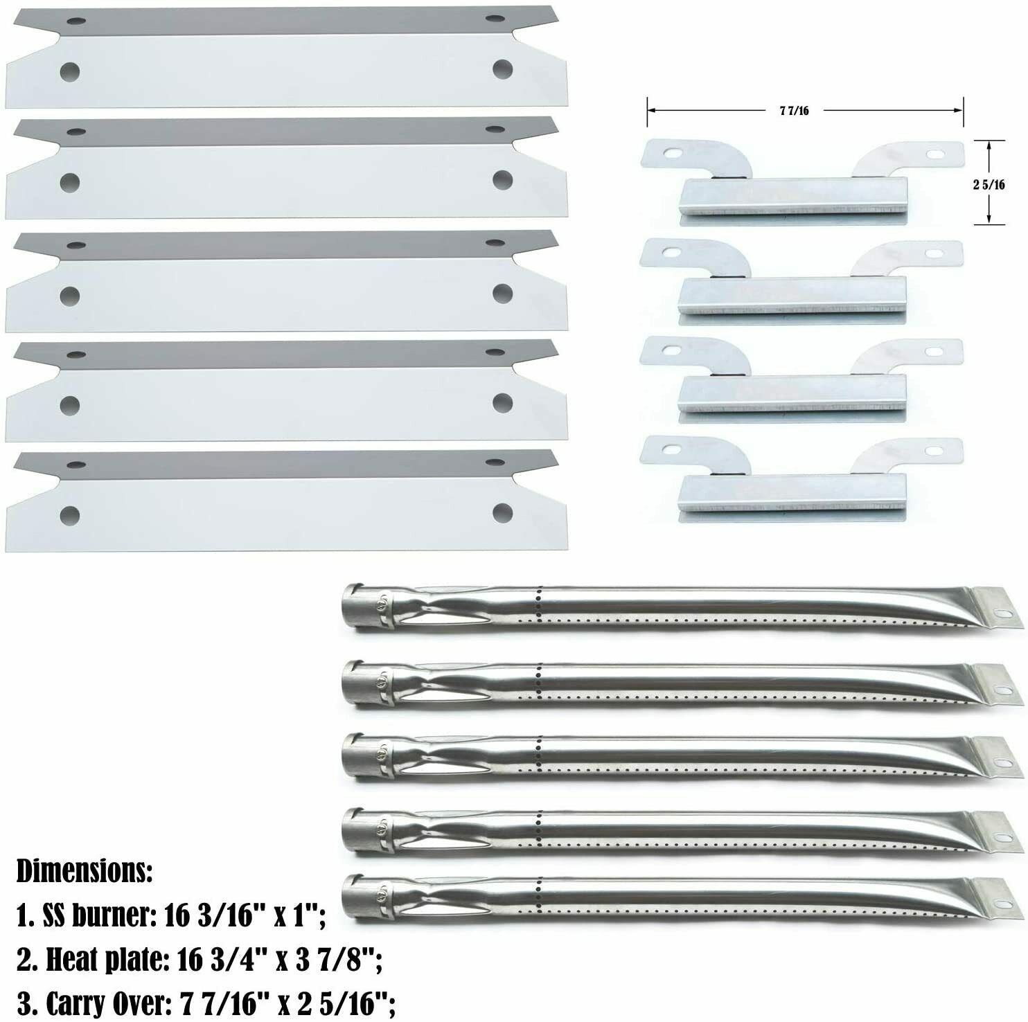 Parts Kit DG261 Replacement Gas Grill Brinkmann BBQ Gas Grill