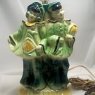 Vintage Shawnee Pottery Oriental/Asian Figural Accent Lamp