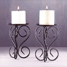 Elegant Metal Candleholders