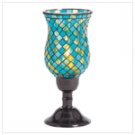 Mosaic Turquoise Candleholders