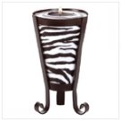Zebra Pattern Drum-shape candle