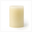 Ivory Unscented Pillar Candle