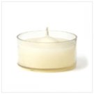1 dz. Ivory Unscented Tealight Candles