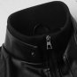 Motorcycle Black Leather Jacket Men Leather Jackets Clothing