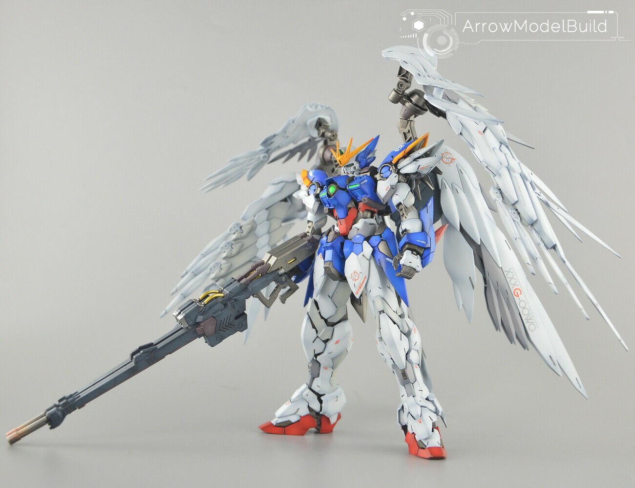 ArrowModelBuild Wing Gundam Zero EW HIRM Built & Painted1/100 Model Kit