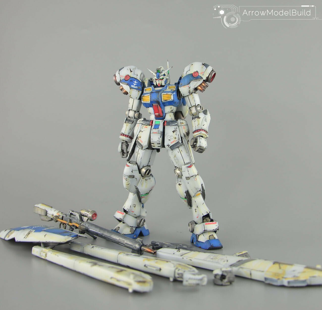 ArrowModelBuild Gundam Gp04 RE Built & Painted 1/100 Model Kit