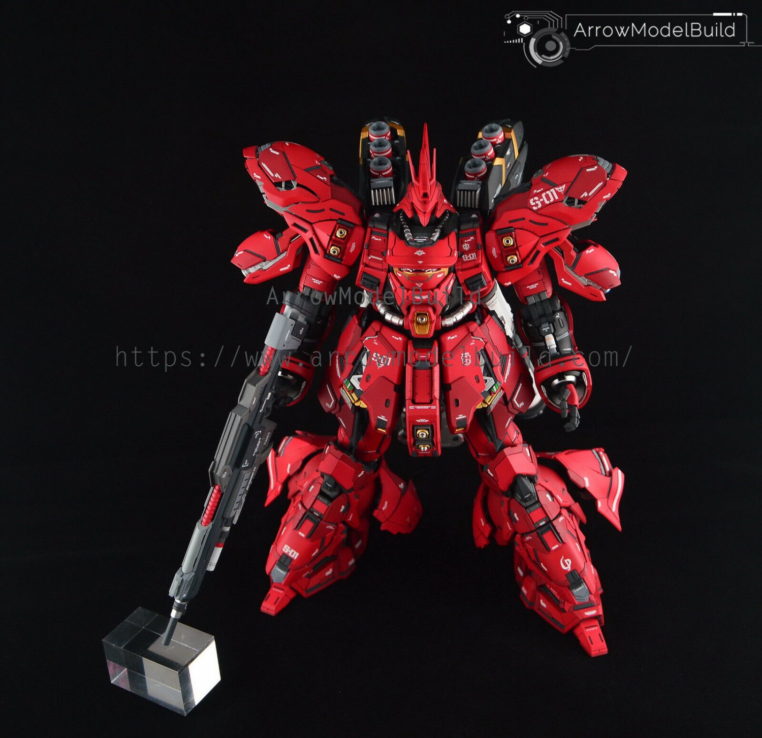 ArrowModelBuild Sazabi Ver.ka Resin Kit Built & Painted MG 1/100 Model Kit
