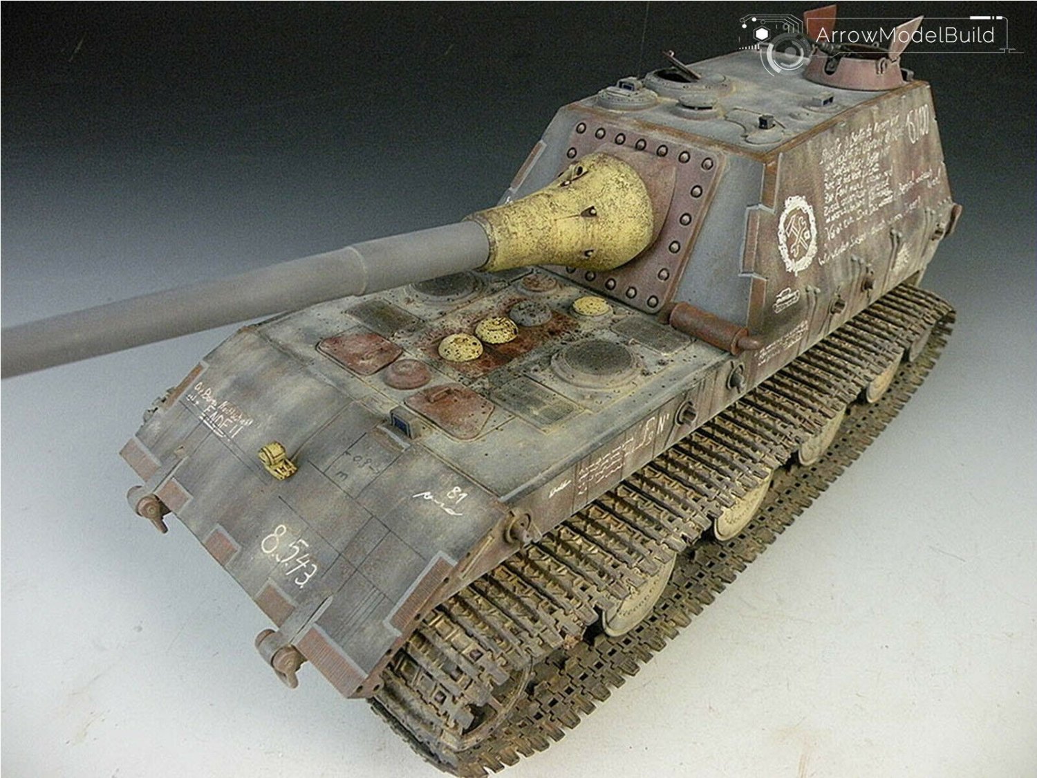 ArrowModelBuild Jagdpanzer E100 Tank Built & Painted 1/35 Model Kit