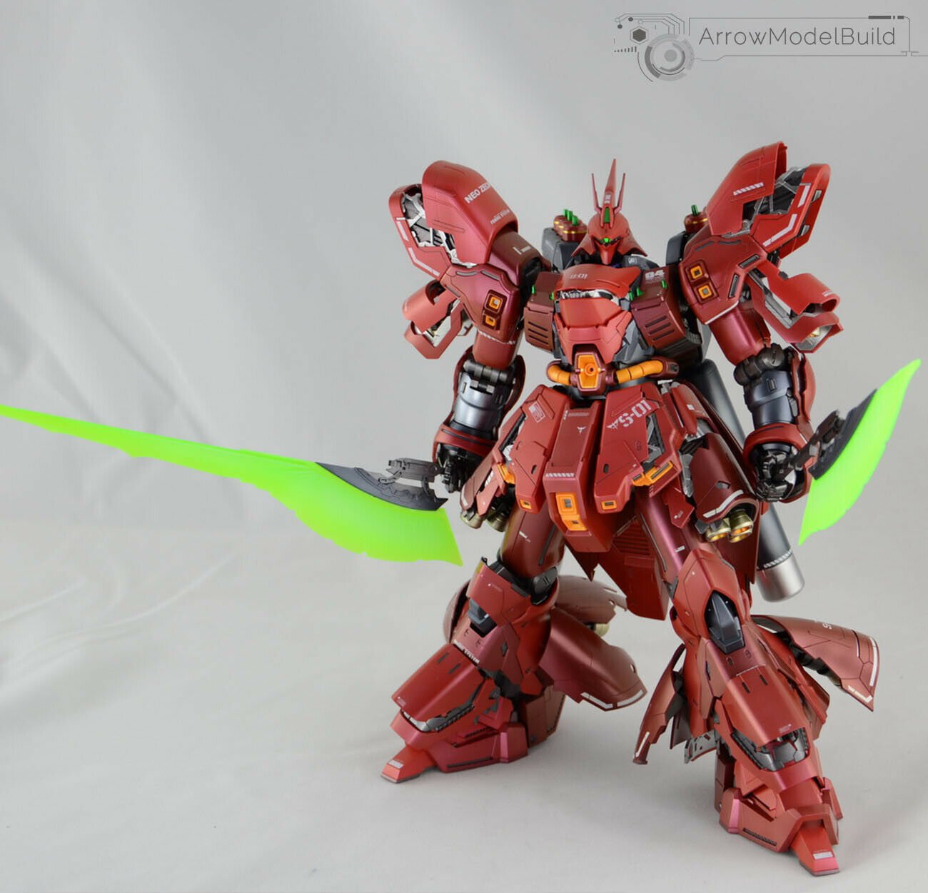 ArrowModelBuild Sazabi Ver.ka (Metal) Built & Painted MG 1/100 Model Kit