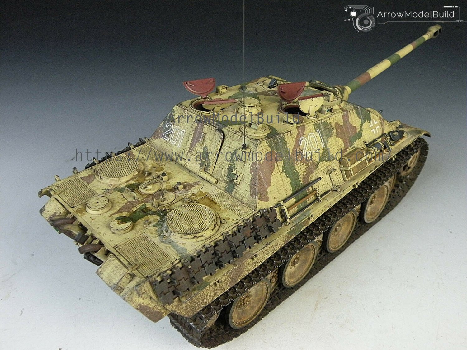 ArrowModelBuild Panther G2 Tank Built & Painted 1/35 Model Kit