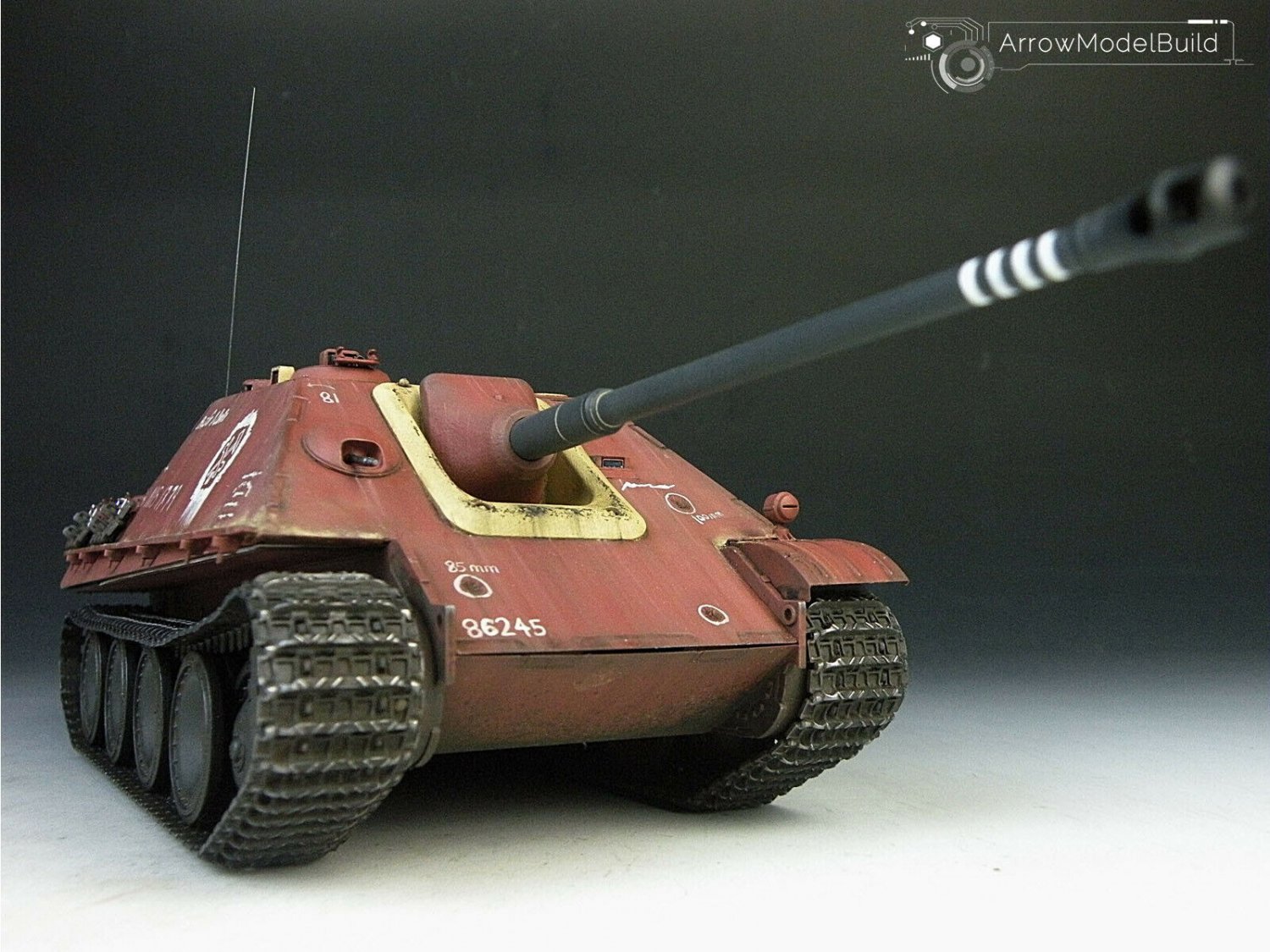 ArrowModelBuild Jagdpanther Tank (Full Interior) Built & Painted 1/35 Model Kit