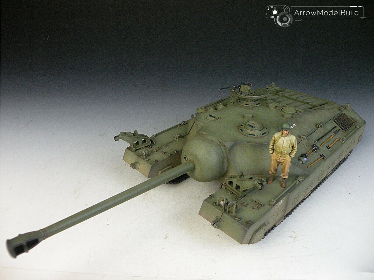 ArrowModelBuild T-95 Heavy Tank Built & Painted 1/35 Model Kit