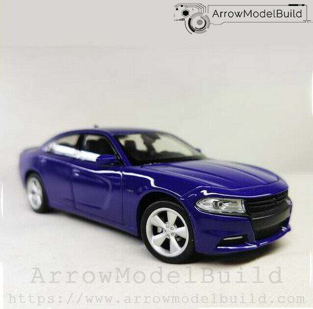 ArrowModelBuild Dodge Charger RT (Plum) Built & Painted 1/24 Model Kit