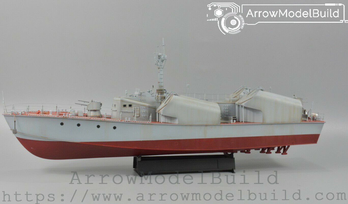 ArrowModelBuild Gift Trumpeter 21 Missile Boat Built & Painted 1/72 Model Kit