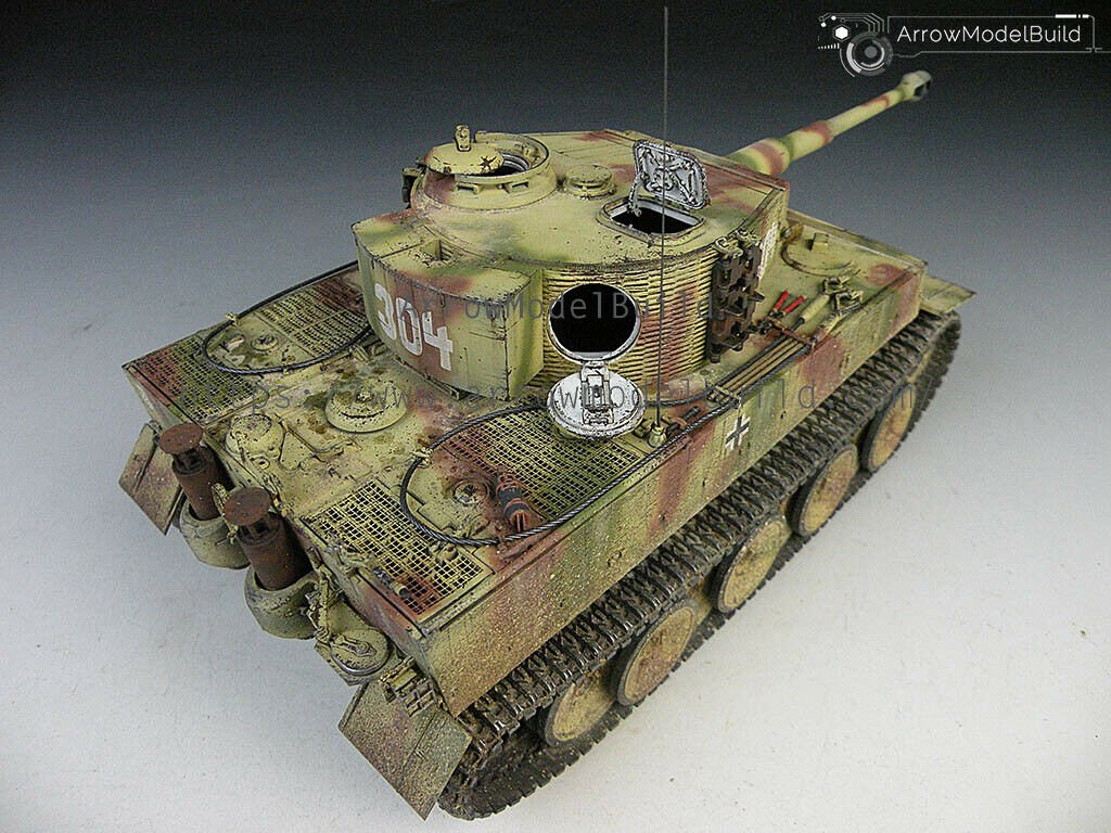 ArrowModelBuild Tiger I Tank Built & Painted 1/35 Model Kit