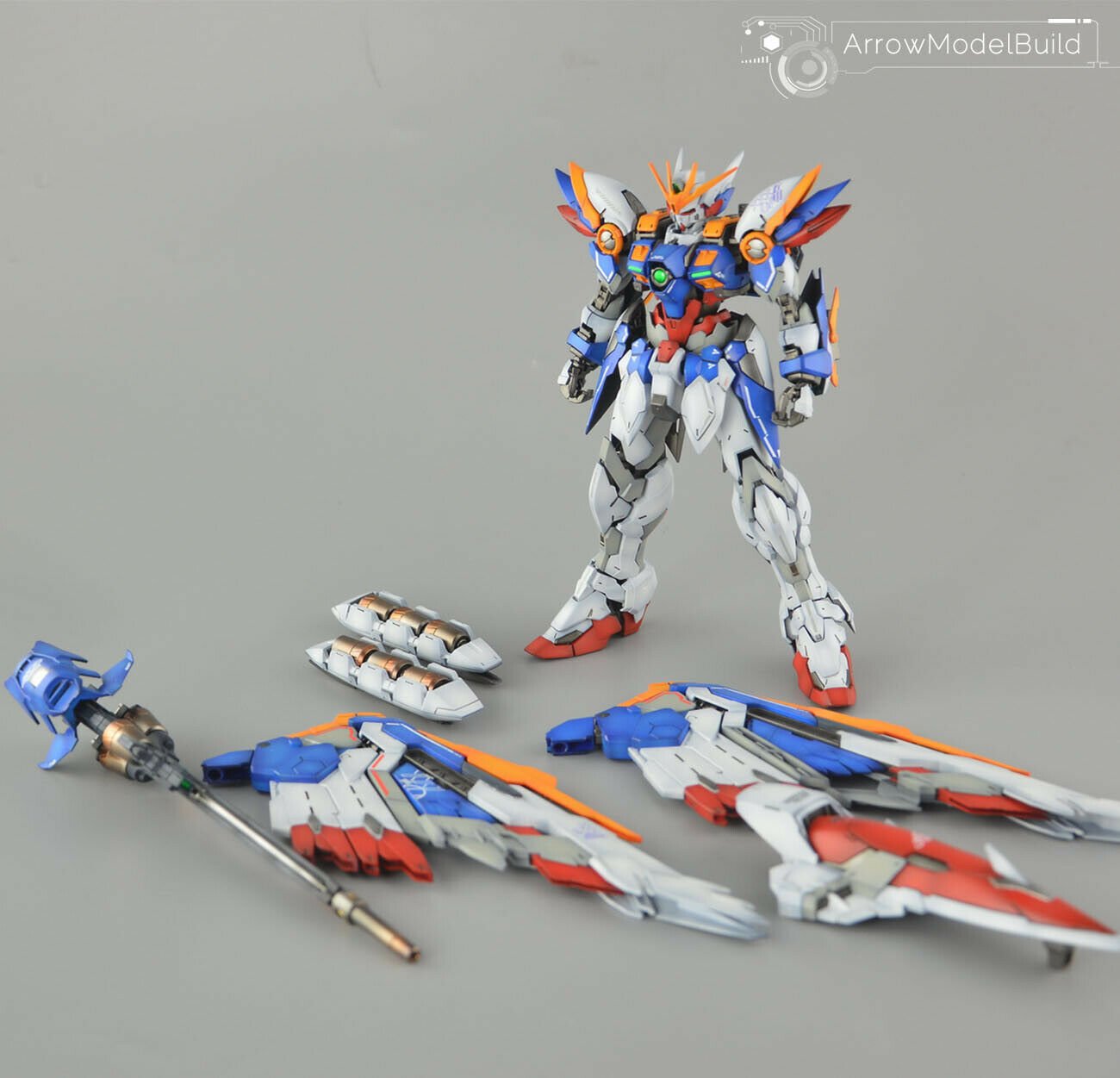 ArrowModelBuild Wing Gundam Ver. EW Built & Painted HIRM 1/100 Model Kit