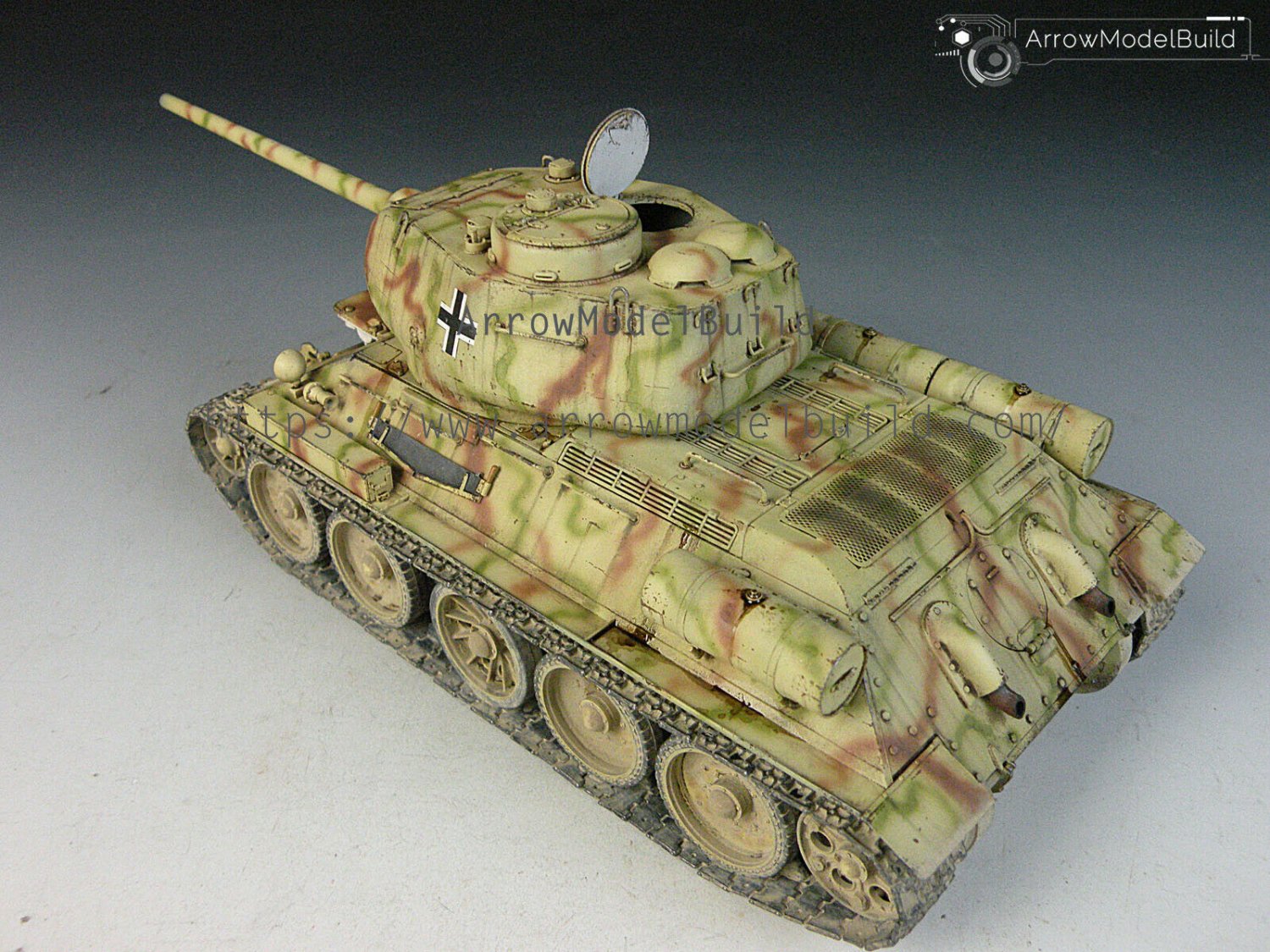 ArrowModelBuild T-35/85 Tank Built & Painted 1/35 Model Kit