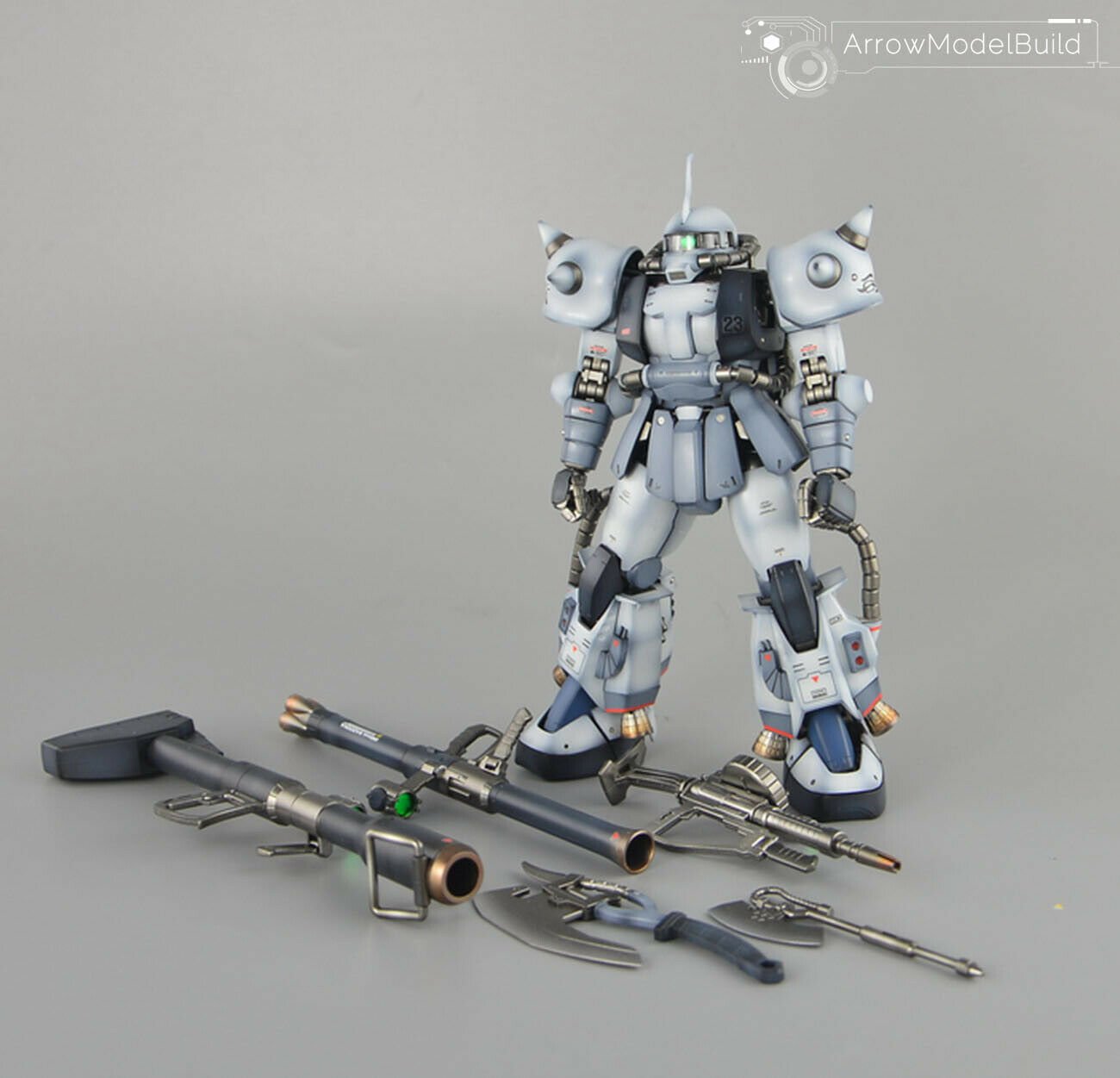 ArrowModelBuild Shin Matsunaga Zaku Ver 2.0 Built & Painted MG 1/100 Model Kit